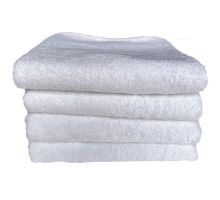 Badlaken - Laax - Organic Cotton - 70x140 - wit bestellen voor bedrijven bij Ten Kate Textiel