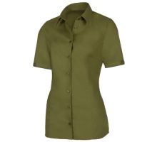 Blouse - Giovanni Capraro 429336 - korte mouw - stretch bestellen voor bedrijven bij Ten Kate Textiel