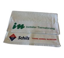 Handdoek met Sublimatiedruk bestellen voor bedrijven bij Ten Kate Textiel