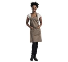 Halterschort - Base Mud Denim - Chaud Devant bestellen voor bedrijven bij Ten Kate Textiel