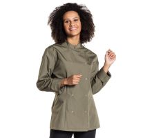 Koksjas Lady Poco Dark Olive - Chaud Devant bestellen voor bedrijven bij Ten Kate Textiel