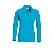 Dames Polo - Santino-Matt - lange mouw bestellen voor bedrijven bij Ten Kate Textiel